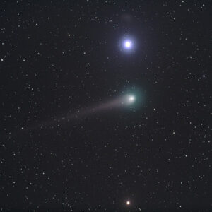 Kometen Lulin 40x30cm